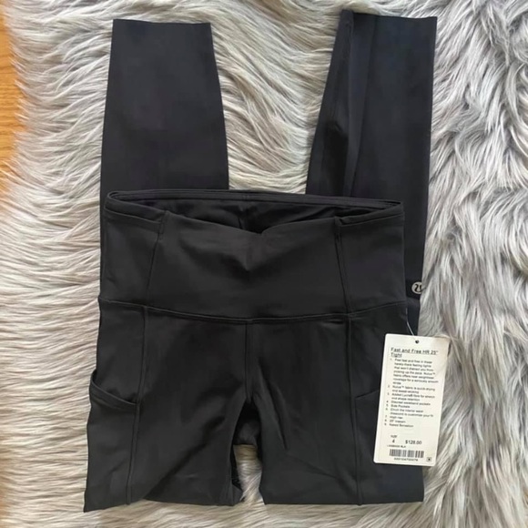 NWT- Lululemon Fast and free HR tight 25” - Picture 2 of 5